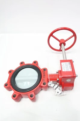 Bray 31 Flanged Iron Manual Butterfly Valve 6in 250 - Image 1 of 4
