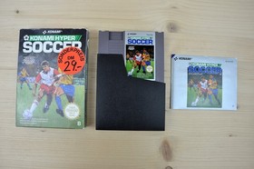 NES - Konami Hyper Soccer - (OVP, mit Anleitung)