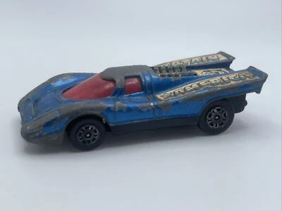 VINTAGE CORGI JUNIORS CAPTAIN AMERICA PORSCHE 917 MARVEL METAL DIECAST 1979 - Image 1 of 4