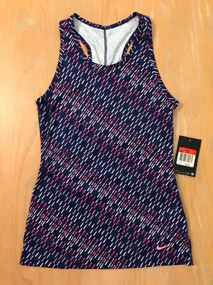 New! Nike Dri-Fit Girls Summer Top Sleeveless Multicolor Size Large - Image 1 of 4