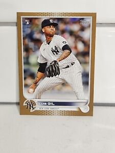 2022 Topps Luis Gil #131 Gold Parallel New York Yankees RC Rookie 1721/2022