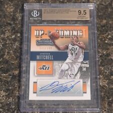 DONOVAN MITCHELL 2017 Panini Contenders Up & Coming Rookie Auto RC /199 BGS 9.5