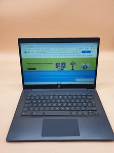 HP Chromebook 14 G6 ChromeOS 14 in Laptop Intel Celeron 4GB 32GB SSD USB C ,SL14 - Afbeelding 1 van 8