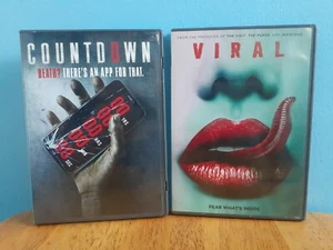 Countdown & Viral (DVD) Very Good - Picture 1 of 8