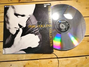 Phil Collins The Singles Collection LASERDISC NTSC LD EX cover EX Original 1990 - Picture 1 of 6