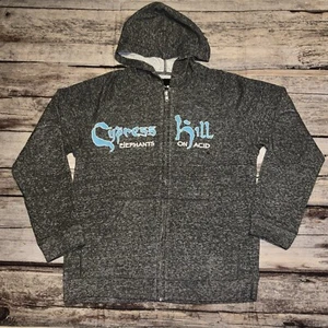 Cypress Hill Hoodie, Elephants On Acid Kapuzenpullover grau Full Zip Gr. Medium - Bild 1 von 7