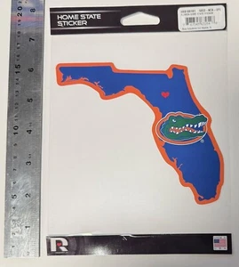 FLORIDA GATORS NCAA 5" HOME STATE STICKER DECAL FREE SHIP - Picture 1 of 1
