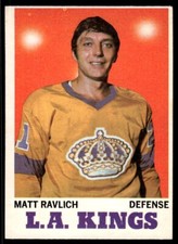 1970-71 O-Pee-Chee Matt Ravlich Los Angeles Kings #32 R140