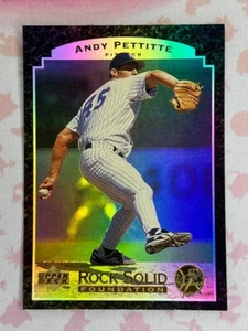 1996 Upper Deck Andy Pettitte Rock Solid Foundation #RS9 - Picture 1 of 2