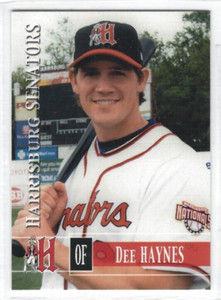 2005 Harrisburg Senators (Double-A Washington Nationals) Dee Haynes