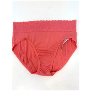 hanky panky ECO Rib French Brief, Color: Lotus, Size: M ,MSRP: $34 - Picture 1 of 4