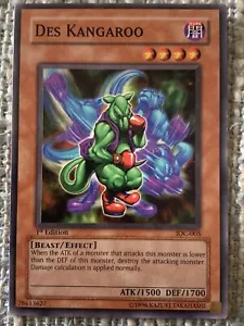 YuGiOh DES KANGAROO IOC-005 1st Edition NM - Picture 1 of 2