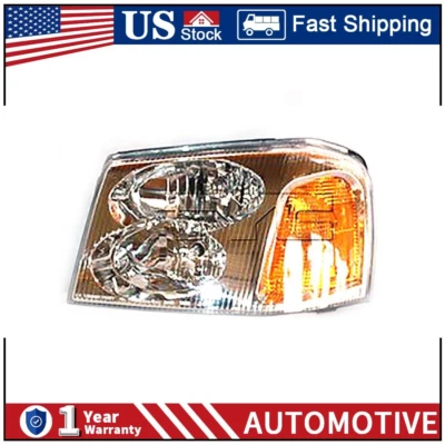 Conjunto de farol esquerdo para GMC Envoy 2008 2007 2006 2005 2004 2003 2002 PA - Imagem 1 de 3