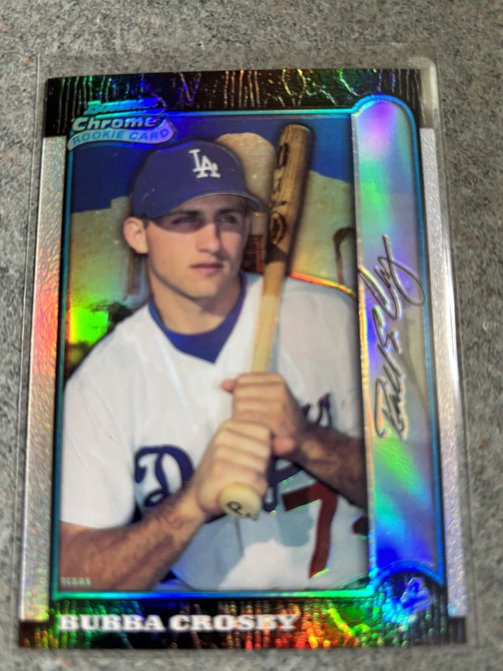 1999 Bowman Chrome BUBBA CROSBY INTERNATIONAL REFRACTOR RC #025/100 - Image 1 of 1