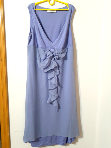 Abito Valentino Roma senza maniche blu taglia. 42 6