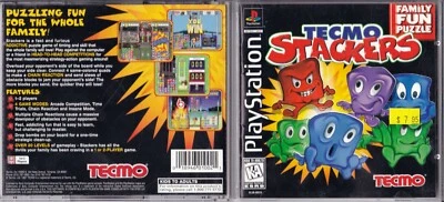 Tecmo Stackers (Sony Playstation 1, 1997) *COMPLETE* - Image 1 of 2