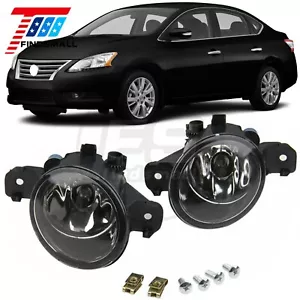 Nuevo par de luces antiniebla parachoques delantero HL para Nissan Sentra 2004-2019 EE. UU. - Imagen 1 de 7