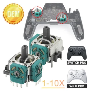 OEM Thumb Stick 3D Analog Joystick For Nintendo Switch Pro /Wii U Pro Controller - Picture 1 of 6