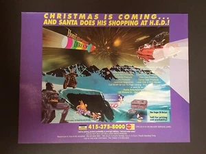 HomEntertainment Direct Games Christmas Sega Genesis Print Ad Original 8,5x11 - Bild 1 von 1