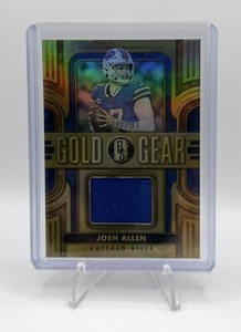 2023 Panini Gold Standard Gold Gear #GG-JA  Josh Allen JERSEY 20/299