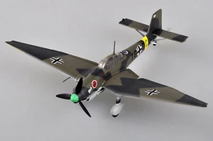 Easy Model 1/72 Germany Ju-87D-1 Stuka 2./StG.2 1942 Fighter Plastic Model#36385 - Picture 1 of 6