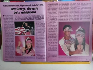 clippings boy george culture club mata hari g 1598 - Foto 1 di 2