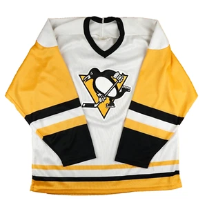 Vintage Pittsburgh Penguins Jersey 90s Adult Large CCM Maska NHL Hockey Shirt 🔥 - Picture 1 of 14