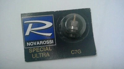  Novarossi C7G Standard Special Gold Glow Plug RC Car,Air,Boat Nitro Engines - Image 1 of 2