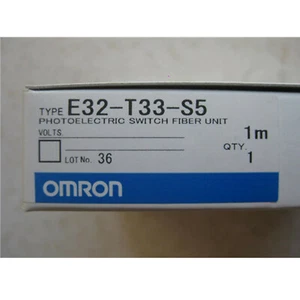 1PC OMRON New E32-T33-S5 Fiber Optic Sensor E32T33S5 free shipping - Picture 1 of 1