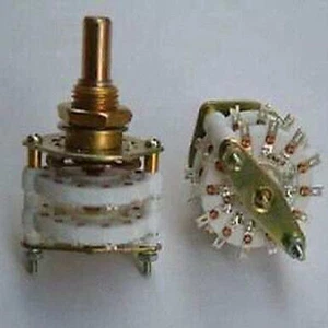 1pc 11 WAY 11-POSITION CERAMIC SELECTOR ROTARY SWITCH - Picture 1 of 3