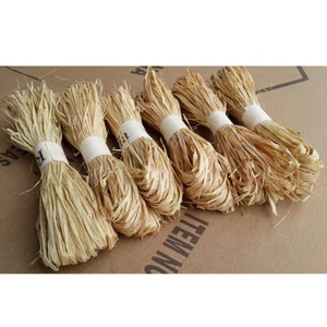 1 pc / set rafia caña natural atar cinta artesanal coN*bd - Picture 1 of 6