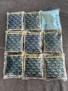Silkies Pantyhose Large 9 Pairs Control Top  - Picture 1 of 7
