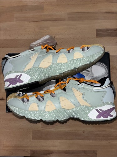 *Nuovo* ASICS x Bodega Gel Mai Bianco Verde Gelo Taglia 10 5