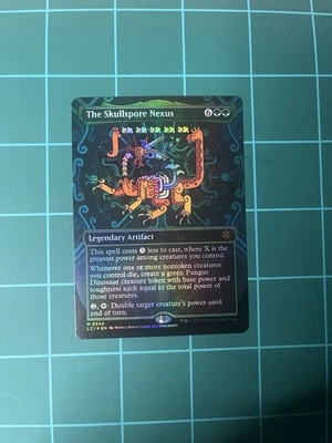 The Skullspore Nexus, Borderless Art Foil, MTG LCI Lost Caverns of Ixalan NM - Image 1 of 2