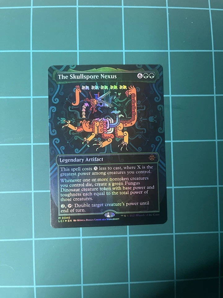 The Skullspore Nexus, Borderless Art Foil, MTG LCI Lost Caverns of Ixalan NM - Image 1 of 2