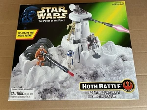 Vintage 1997 Kenner Star Wars The Power Of The Force Hoth Battle Set NEW Sealed - Picture 1 of 2