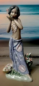 Lladro Retired AROMA OF THE ISLANDS 01001480 Flawless Porcelain Piece - Bild 1 von 19