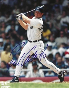 Signed 8x10 FRANK CATALANOTTO Detroit Tigers Autographed photo - COA - Picture 1 of 1