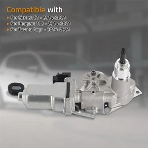 Wischermotor Hinten B001099280 Für Citroen C1 II Peugeot 108 Toyota Aygo II Heck - Bild 1 von 11