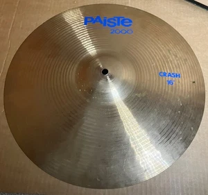 PAISTE 2000 CRASH 16" CYMBAL - Picture 1 of 2