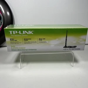 TP-LINK TL-ANT2405C 2.4GHz, 5dBi Omni-Directional Indoor Antenna NEW & SEALED - Imagen 1 de 10