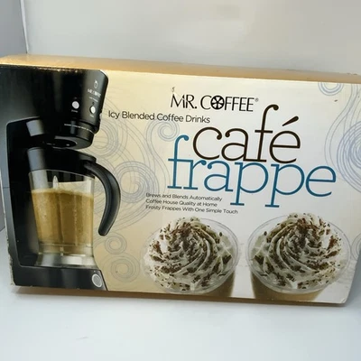 MR. COFFEE Cafe Frappe Maker For Icy Blended Coffee Drinks BVMC-FM1 Open Box New - Image 1 of 4