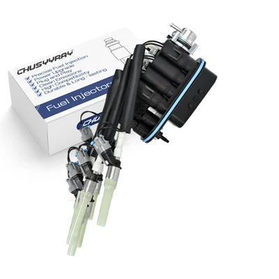 Juego de inyectores de combustible para Chevrolet C2500 Suburban V8 1996-1999 5,7 L FJ504 93441235 Foto 1 de 4