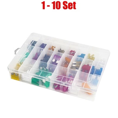 1-10 Juego Surtido MINI Fusible Coche Motocicleta Hoja SUV Auto Kit FUSIBLES APM ATM EE. UU. Foto 1 de 4