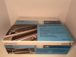 Sintonizzatore domestico Kenwood DT-7000S Sirius con antenna satellitare CS-SRH30 + 2° telecomando nuovo - Foto 1 di 10