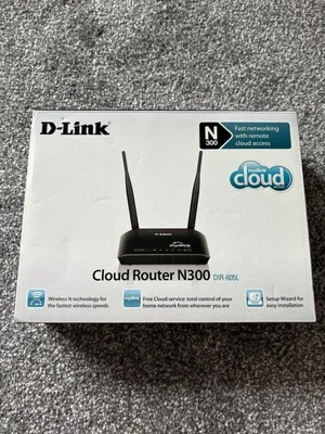 D-Link DIR-605L Wireless N300 Home Cloud Router - Sealed Unit Unopened - Image 1 of 4