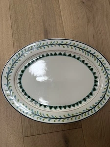 Williams Sonoma Aerin Lauder Panama Oval Serving Platter 18” - Picture 1 of 5