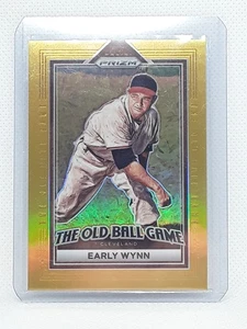 Early Wynn 2023 Prizm The Old Ball Game - Gold Prizms (03/10) Cleveland - Imagen 1 de 2