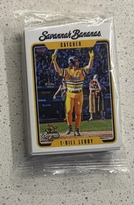 2025 SAVANNAH BANANAS TEAM SET 34 CARDS LIMITED NEW FACTORY SEALED - Picture 1 of 2