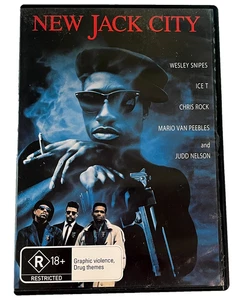 New Jack City (1991) Reg 4 DVD- Wesley Snipes, Ice T, Chris Rock, Judd Nelson - Picture 1 of 9